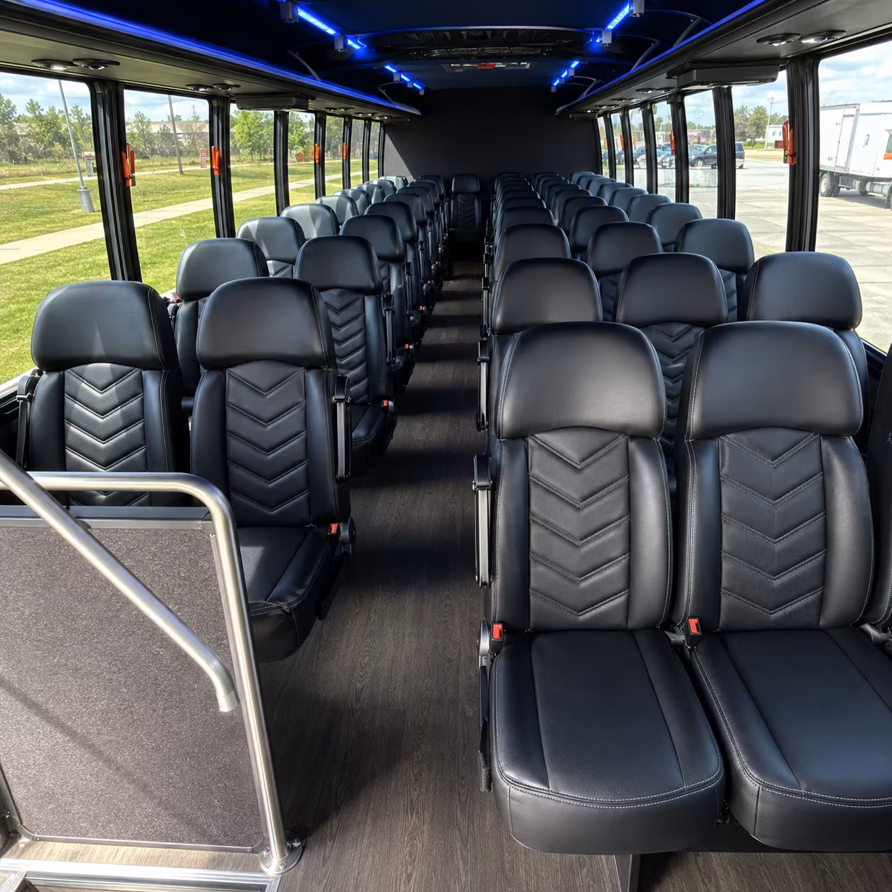 can i book a one way a round trip or a multi day package for a bus rental in compton