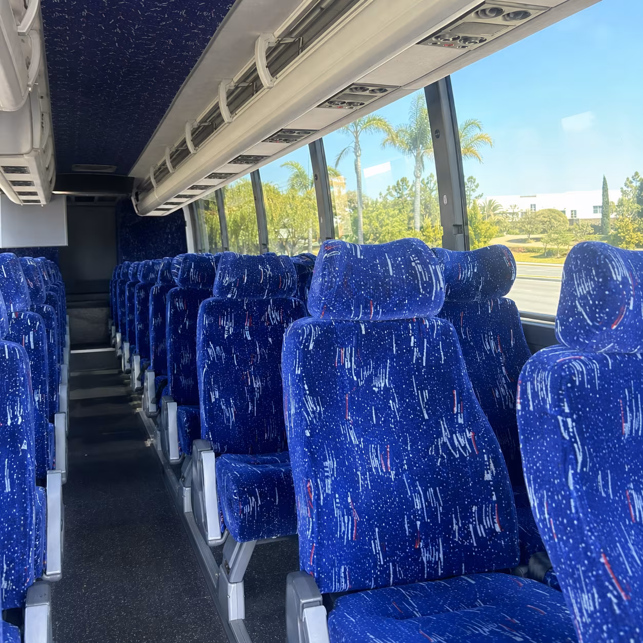 compton corporate event transportation onboard seating