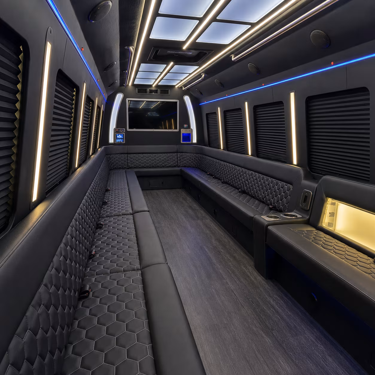 compton party bus inside