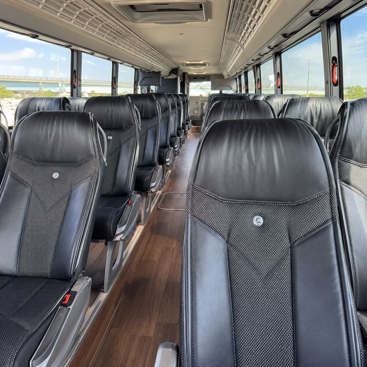 compton religious group transportation onboard seating