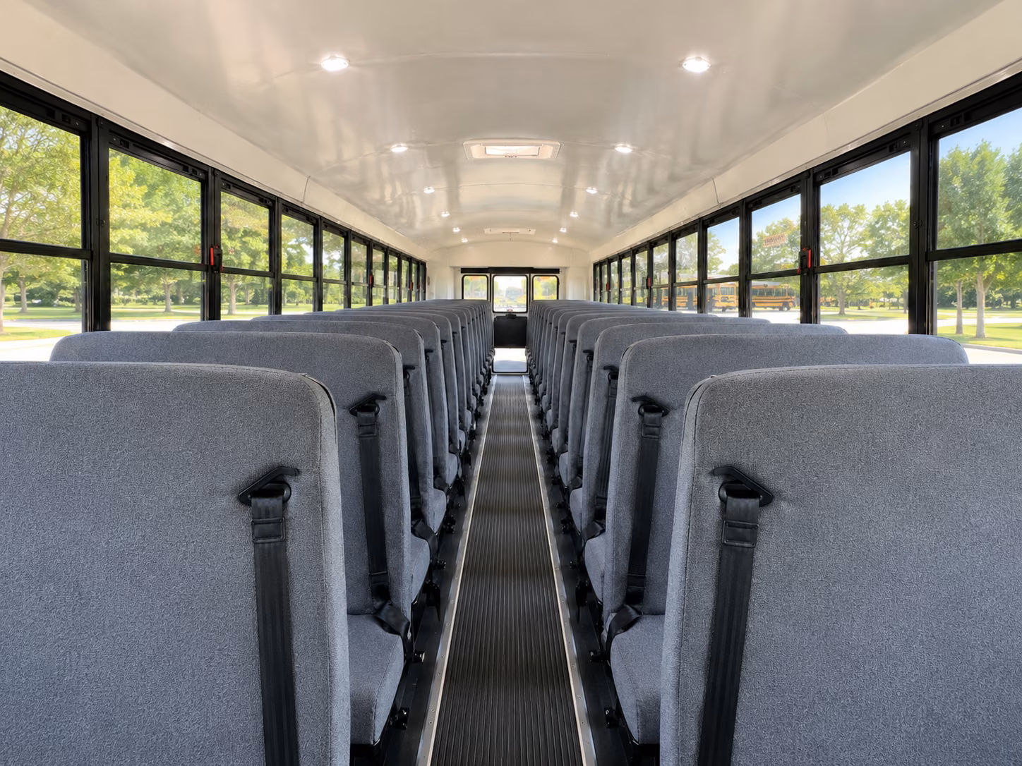 compton school bus inside