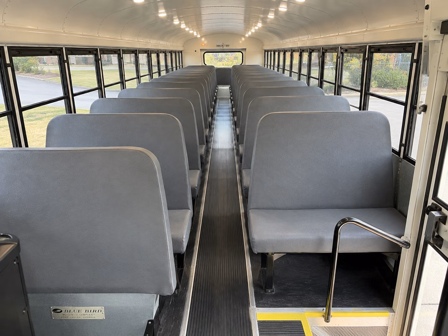 compton school bus interior