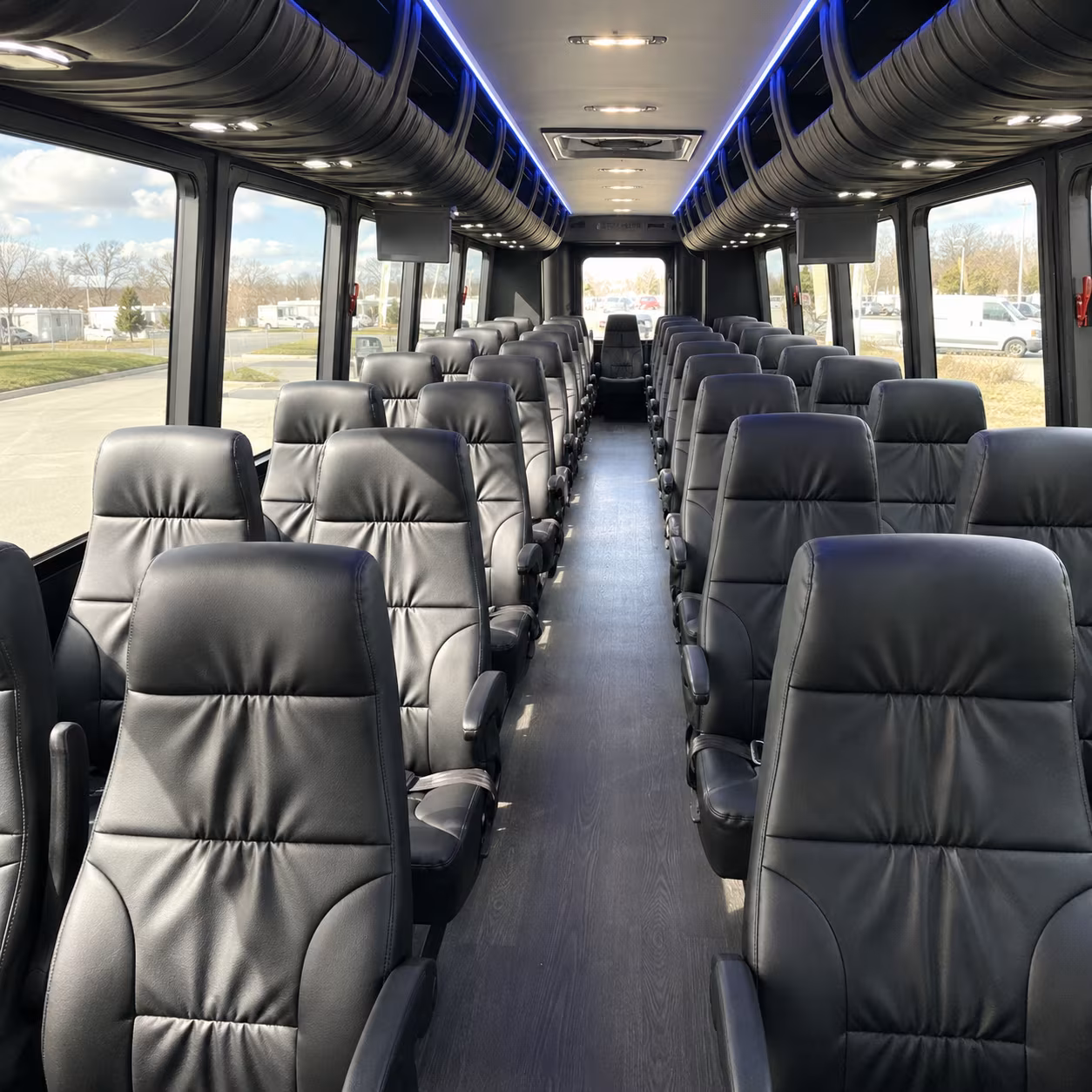 compton school event transportation onboard seating