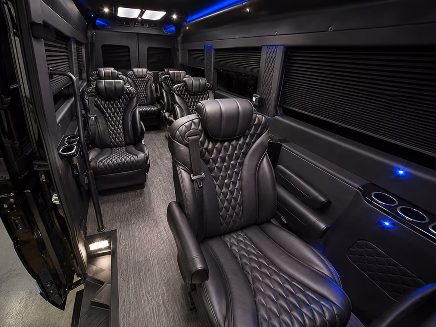 compton sprinter van with driver inside