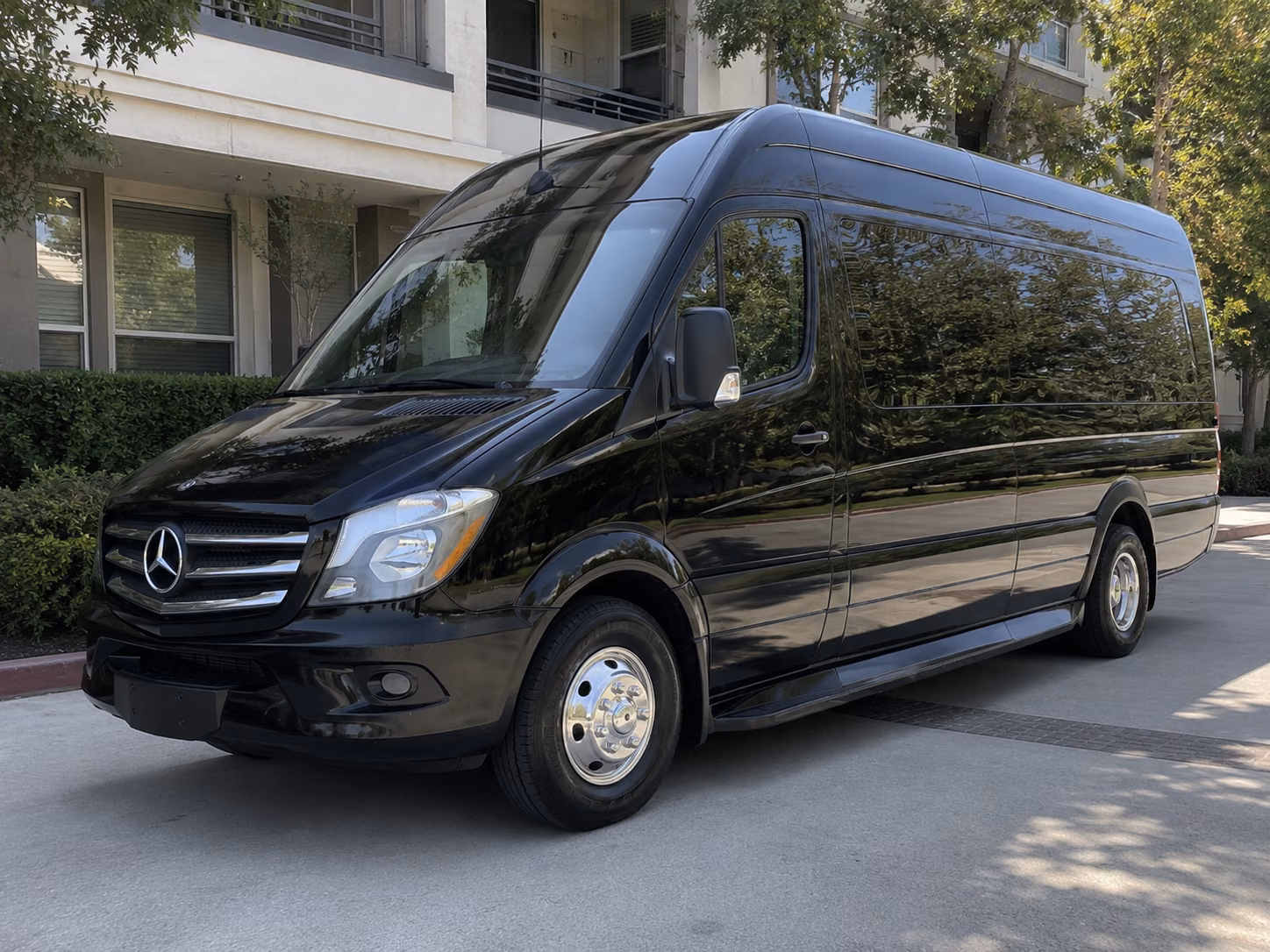 compton sprinter van with driver