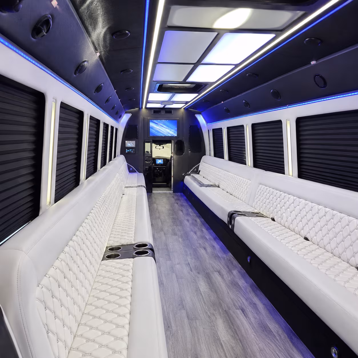 corporate party bus rental