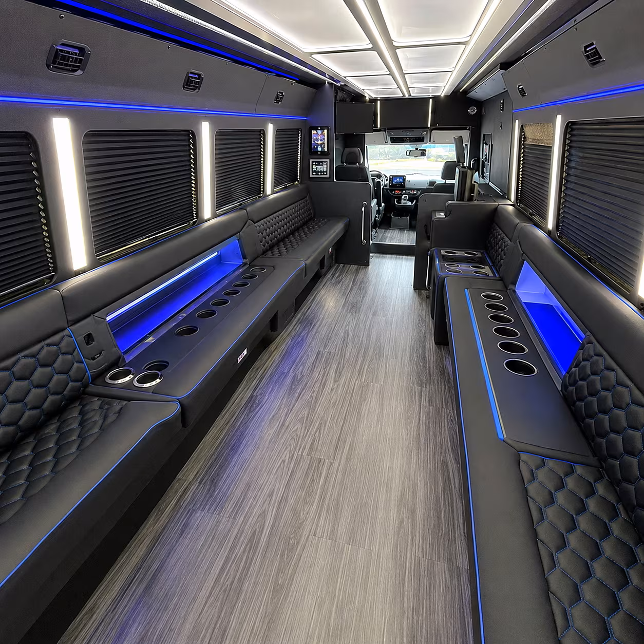 holiday party bus rental