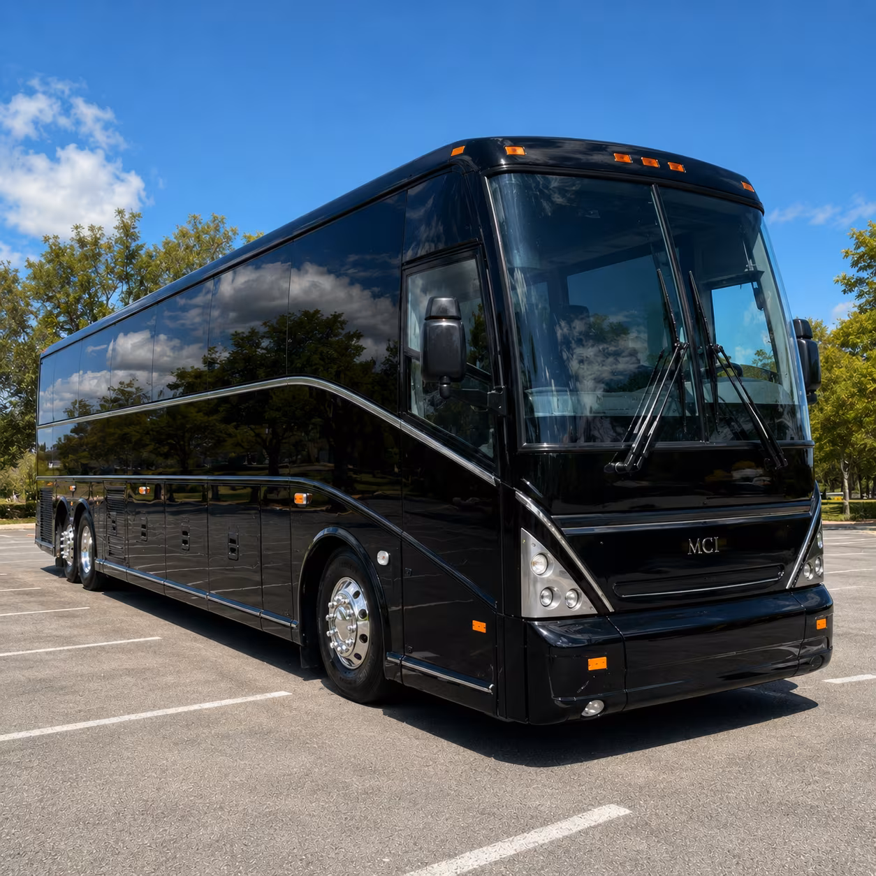 long distance charter buses for away games and out of town sporting events