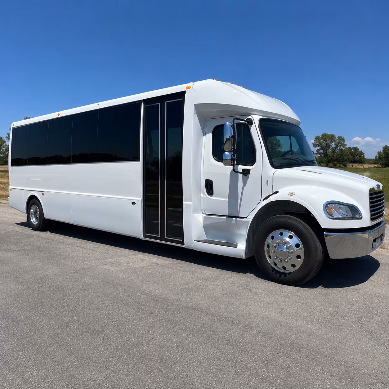 wedding transportation buses for compton celebrations